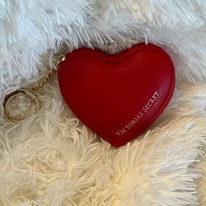 Victoria’s Secret heart coin purse